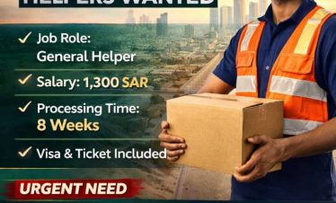 URGENT JOB OPPORTUNITY— SAUDI ARABIA