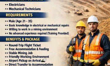 MONGOLIA COPPER MINE JOB OPPORTUNITY