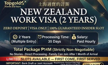 NEW ZEALAND WORK VISA